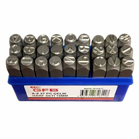 GFB ÇELiK HARF TAKIMI 10 MM KOD:6797