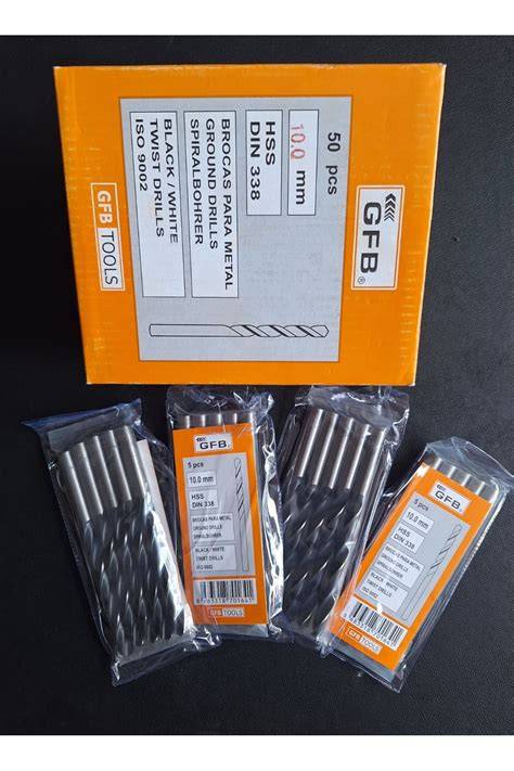 GFB DIN338 FULLY GROUND 9 MM