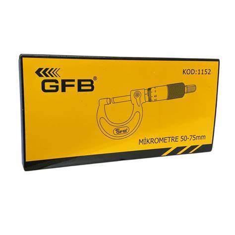 GFB DIŞ ÇAP MiKROMETRESi 50-75X0.01 MM KOD:1152