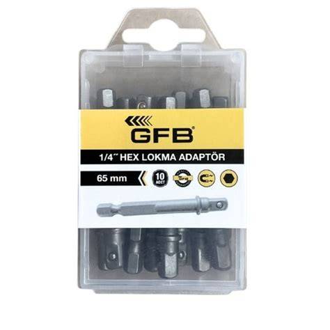 GFB HEX LOKMA ADAPTÖRÜ 1/4x65 MM 2566