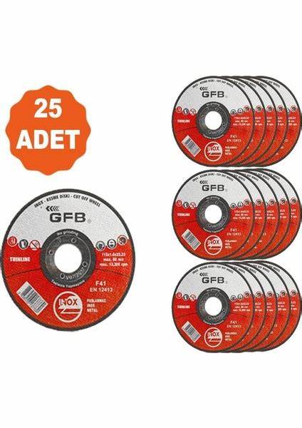 GFB iNOX KESME TAŞI 115X1.0X22.23 KOD:2350