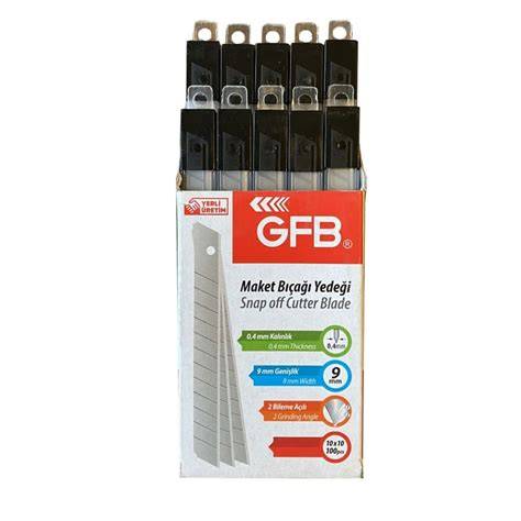 GFB MAKET BIÇAĞI YEDEĞi DAR 9 MM 0.40 MM