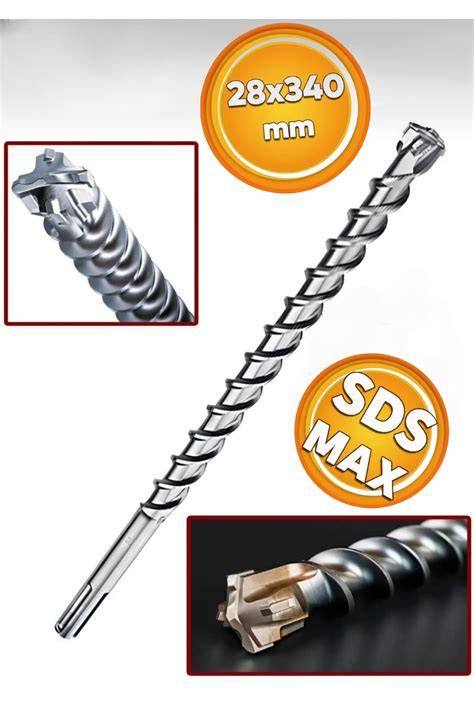 GFB SDS MAX MATKAP UCU 28x340 MM KOD:2115