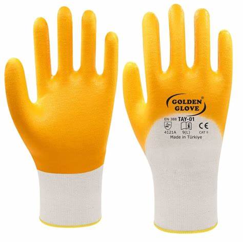 GOLDEN GLOVE TAY-01 NiTRiL ELDiVEN SARI NO:9