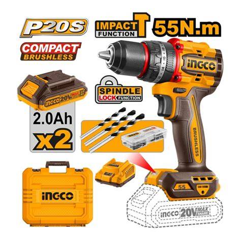 iNGCO CIDLI20558E AKÜLÜ DARBELi ViDALAMA 20V