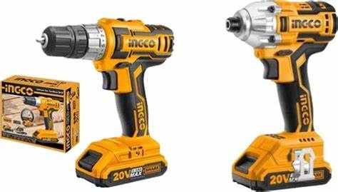 iNGCO CKLI 2016 MATKAP-ViDALAMA 2 Li SET 20V