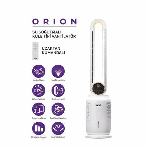 iNOVA ORION SU ISITMALI KULE TiP KUMAN. VANTiLATÖR