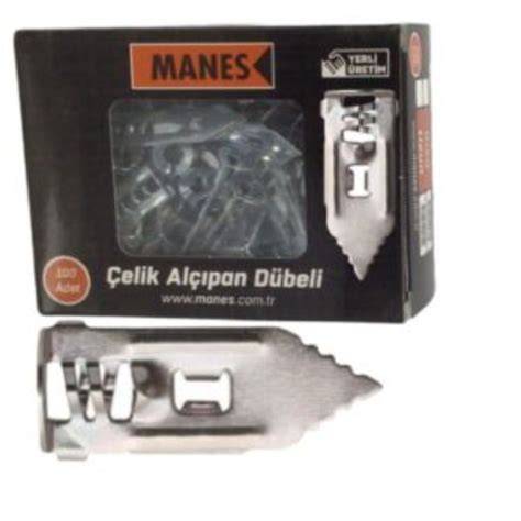 MANES ÇELiK ALÇIPAN DUBELi UZUN (100 ADET)