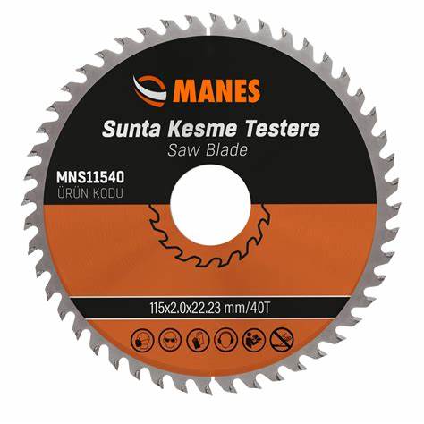 MANES SUNTA KESME TESTERE 115x2.0 (MNS11540) 40T