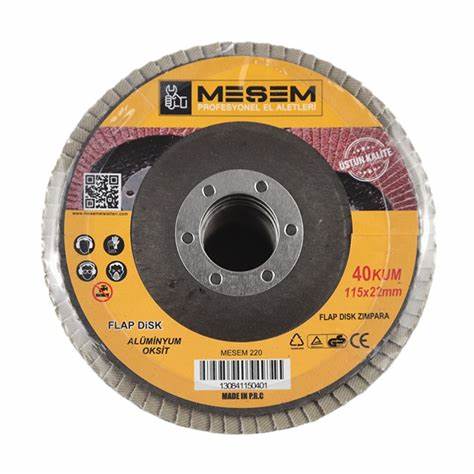 MEŞEM FLAP DiSK ZIMPARA A.O 115X22 P40 KOD:220