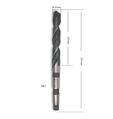 MORS KONiK SAPLI MATKAP UCU 19.5 MM 7401950