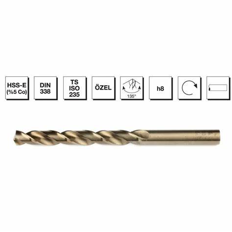 MTE HSS MATKAP UCU ALTIN SR DIN338 16.5 MM 5001650