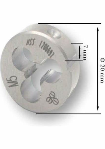MTE HSS NORMAL PAFTA DIN223/B M5x0.8 110020500