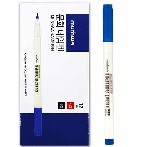 MUNHWA NAME PEN ASETAT KALEMi EXTRA FINE S MAVi