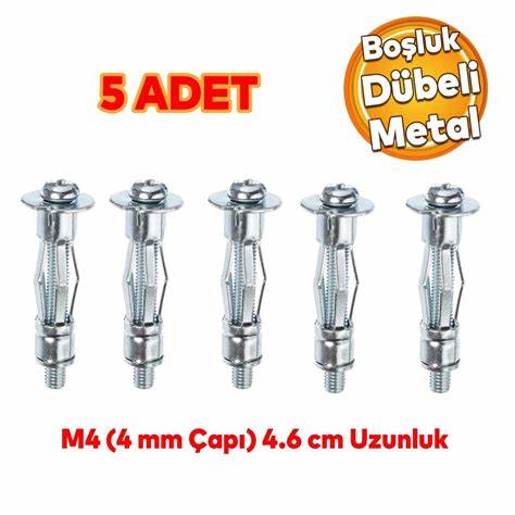 PARAŞÜT ÇELiK ALÇIPAN DUBELi 4X46