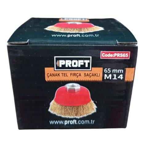 PROFT SAÇAKLI ÇANAK FIRÇA (PRS65) 65 MM