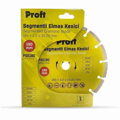 PROFT SEGMENTLi ELMAS KESiCi 180X2.2X22 (PSE180)