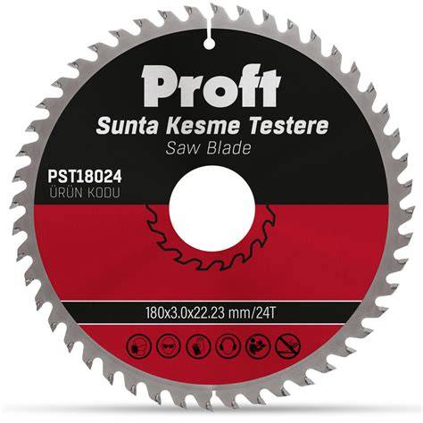 PROFT SUNTA KESME TESTERE 180x3.0 (PST18024) 24T