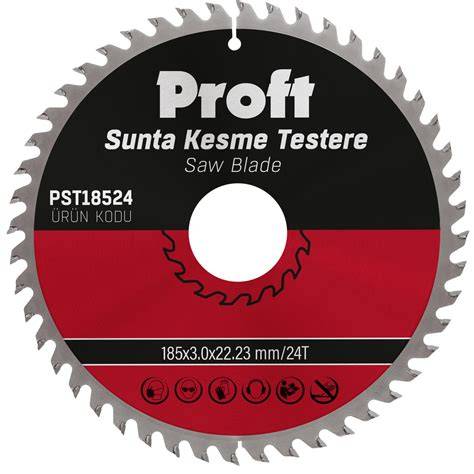 PROFT SUNTA KESME TESTERE 185x3.0 (PST18524) 24T