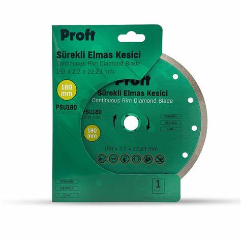 PROFT SÜREKLi ELMAS KESiCi 180X2.2X22 (PSU180)
