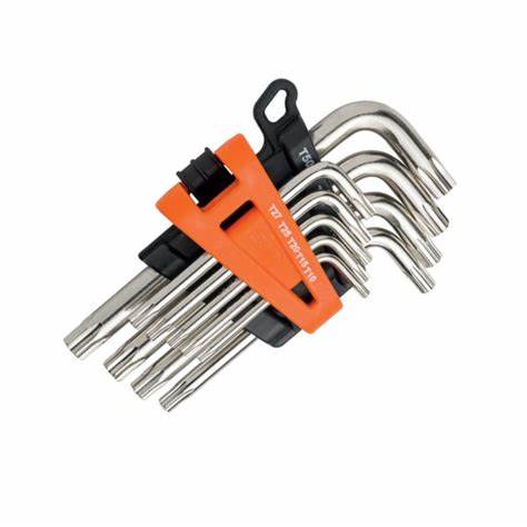 RAT6009 TORX ALLEN ANAHTAR TAKIMI KISA 9 LU