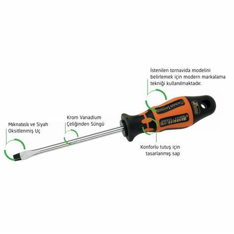 RXD6150 TORNAViDA DÜZ 6.5X150 MM