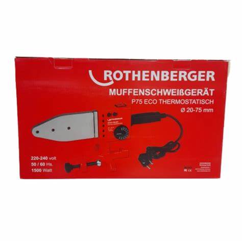ROTHENBERGER KAYNAK MAK. 20-40 MM P75 ECO 1099818