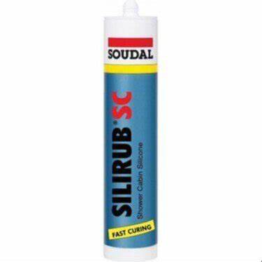 SOUDAL DUŞAKABiN SiLiKONU 280 ML ŞEFFAF (174240)