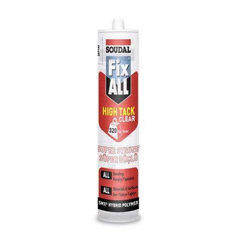 SOUDAL FiX ALL HIGH TACK ŞEFFAF 290 ML (131118)