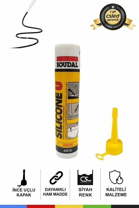 SOUDAL SiLiKON 280 GR SiYAH (174101)