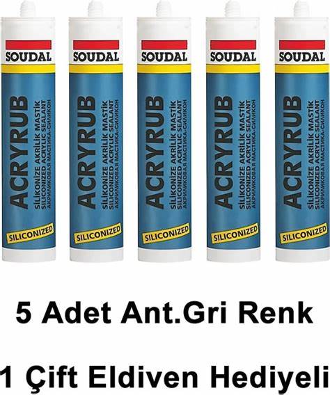 SOUDAL SiLiKONiZE MASTiK 500 GR ANT.GRi (174217)