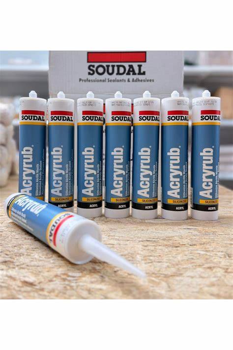 SOUDAL SiLiKONiZE MASTiK 500 GR BEYAZ (174073)