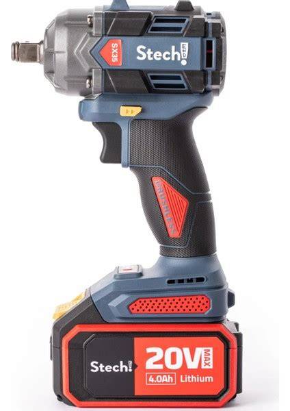 STECH-END AKÜLÜ DARBELi SOMUN SIK. 4.0 AH 20V SX35
