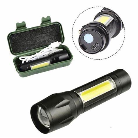SWAT LED ŞARJLI EL FENERi 5W 800 LÜMEN US-535