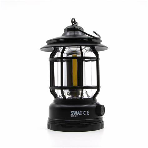 SWAT LED ŞARJLI KAMP FENERi 10W 1000 LÜMEN US-22