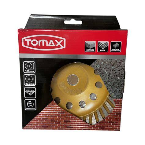 TOMAX TURBO ELMAS BETON YÜZEY TEM.DiSKi 180 MM