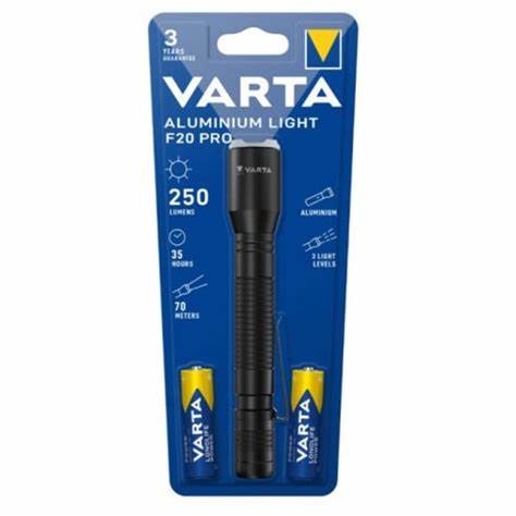 VARTA ALÜMiNYUM LIGHT FENER F20 2AA (16607)