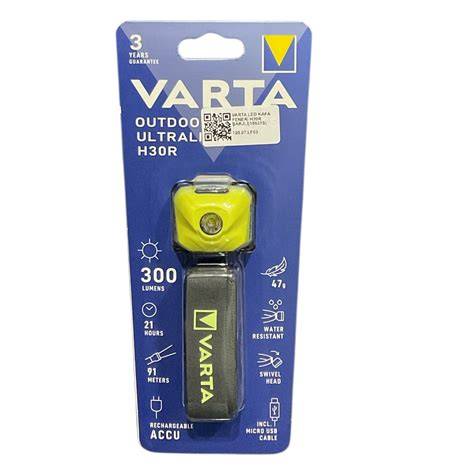 VARTA LED KAFA FENERi SARI H30R ŞARJLI(18631S)