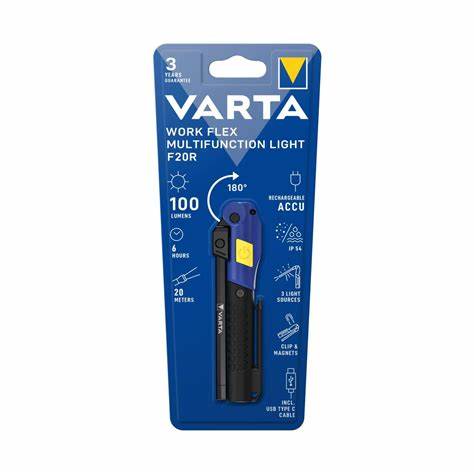 VARTA WORK FLEX MULTIFUNCTION FENER F20R (18649)