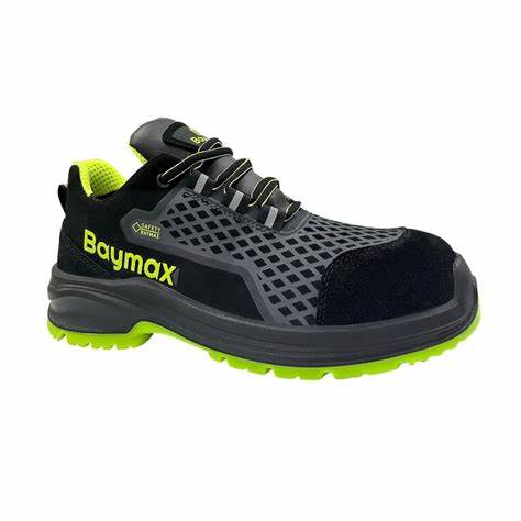 BAYMAX BX-12 S1 ÇELiK BURUNLU AYAKKABI YEŞiL NO:44