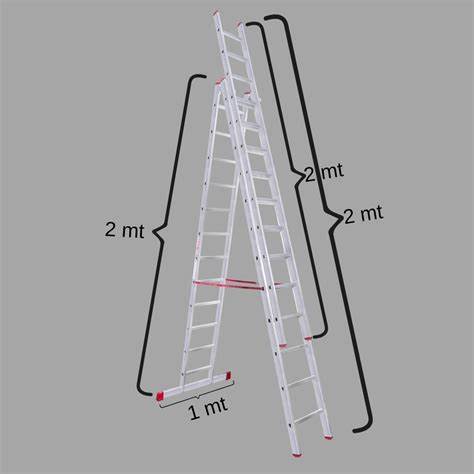 A TiPi SÜRGÜLÜ MERDiVEN 2 MTX3+1=7 MT