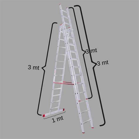 A TiPi SÜRGÜLÜ MERDiVEN 3 MTX3+1=10 MT