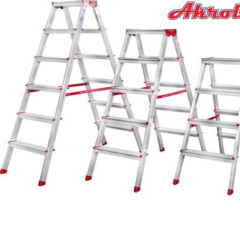 AKROBAT ALÜMiNYUM ÇiFT ÇIKIŞLI MERDiVEN 8 Li