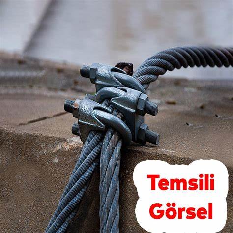 ÇELiK HALAT KLEMENSi 6 MM
