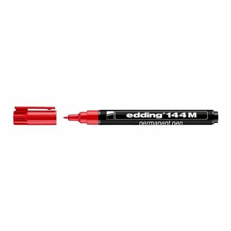EDDiNG 144 M KIRMIZI ASETAT KALEMi