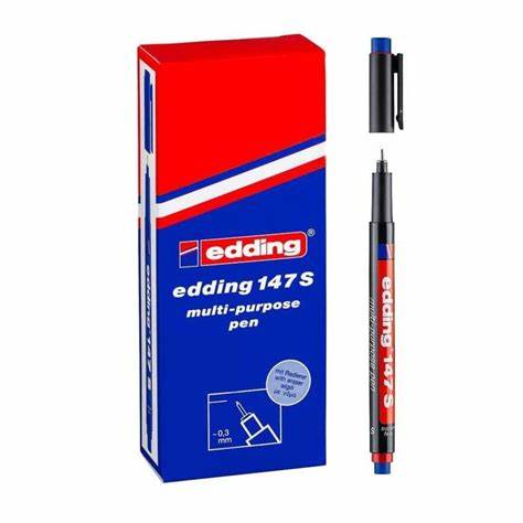 EDDiNG 147 S SiLGiLi ASETAT KALEMi MAVi