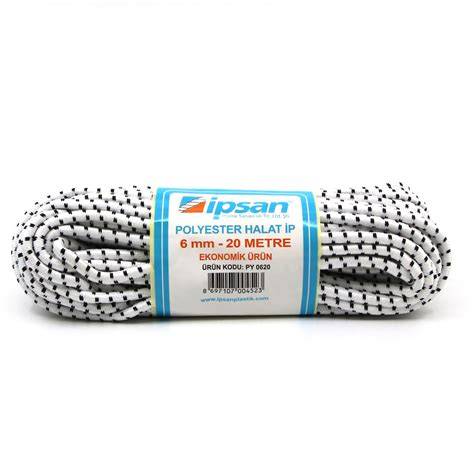 iPSAN POLYESTER iPEK ÖRME HALAT 6 MM 20 MT PY0620