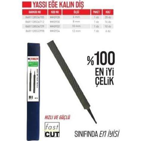 JAGUAR YASSI KALIN DiŞ EĞE 8"