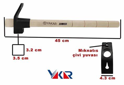 YAKAR MIKNATISLI KESER DÖVME ÇELiK SAPLI