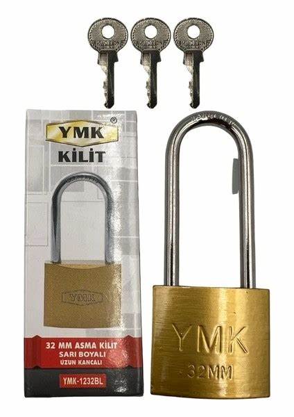 YMK ASMA KiLiT SARI UZUN 32 MM YMK-1232BL